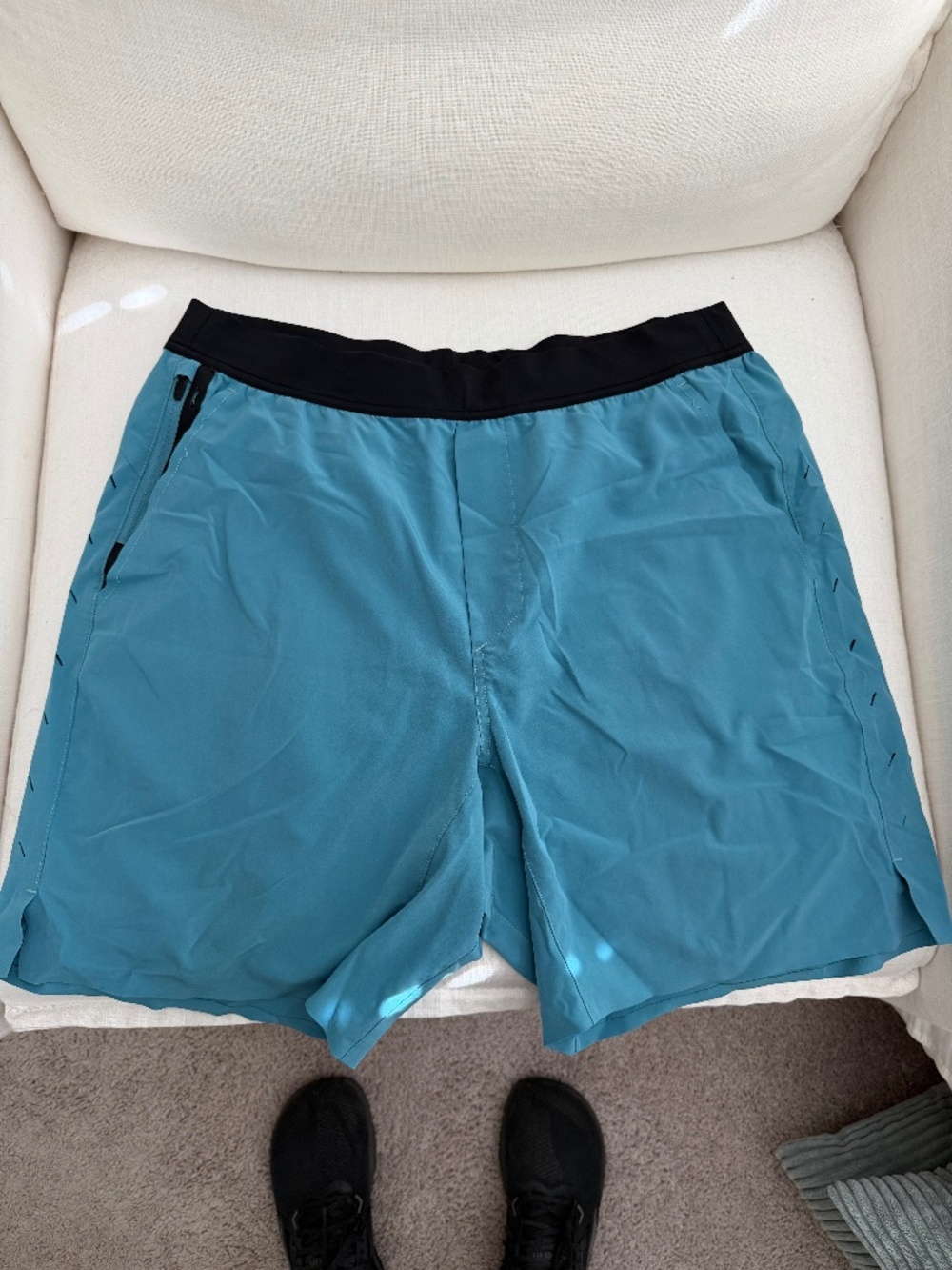 Ten Thousand Interval Shorts 7" Linerless Storm Blue Men's Large